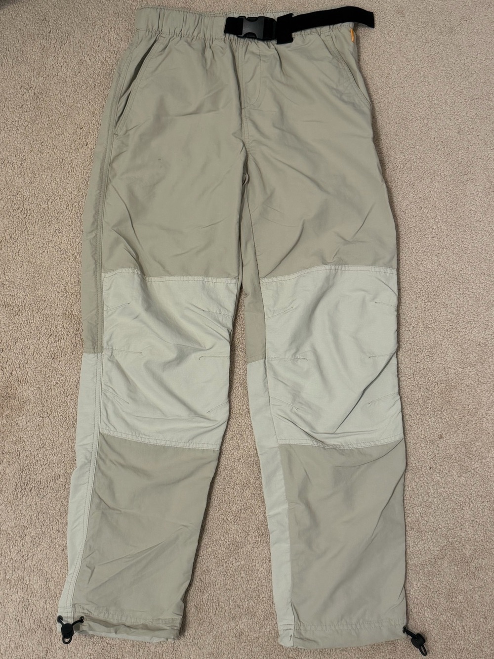 Timberland Lightweight White Nylon Pants Men’s Small